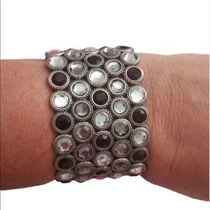 Anthropologie Bracelet Silver-toned